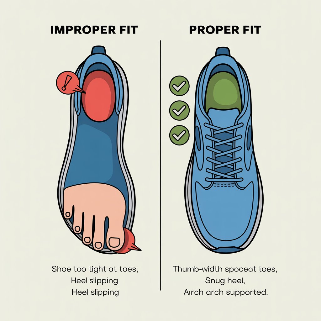running shoe fit